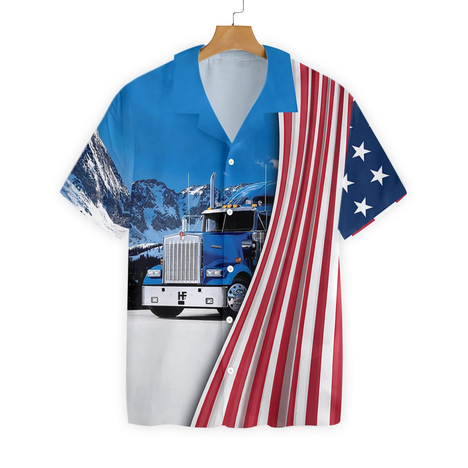 Trucker American Hawaiian Shirt