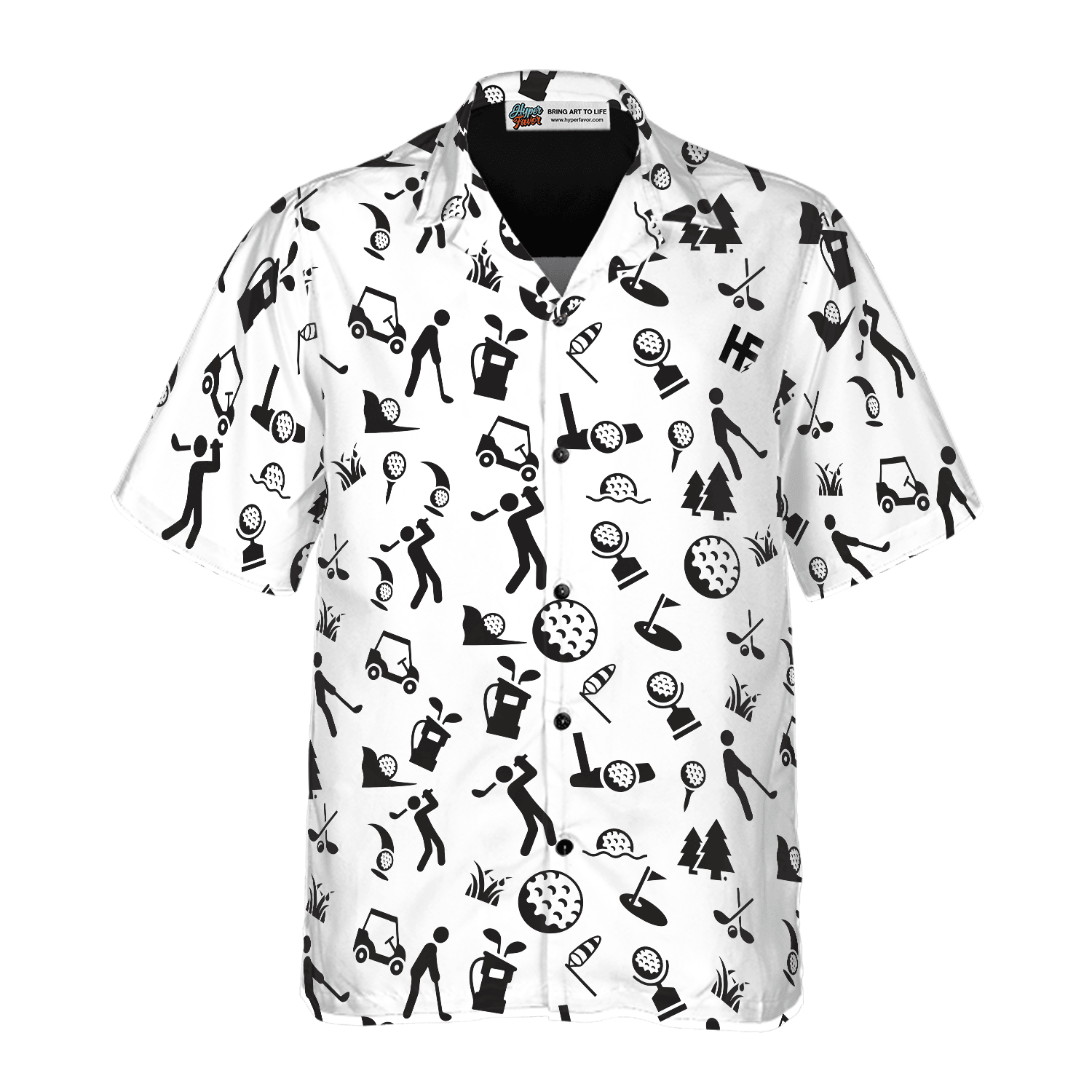 Golf Evolution Hawaiian Shirt