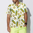 Yellow Corncobs Corn Hawaiian Shirt, Corn Shirt Short Sleeve, Button Corn Cob Shirt Corn Gift