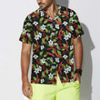 Mexican Jalapeno Chilli Flowers Hawaiian Shirt, Funny Red Pepper Shirt For Men, Red Hot Chilli Shirt