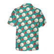Strawberry And Coconut Pattern Hawaiian Shirt, Strawberry Shirt For Men & Women, Strawberry Print Shirt