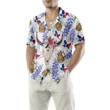 Texas Longhorn Bluebonnet Art Hawaiian Shirt, Unique Texas Shirt, Gift For Texas Lovers