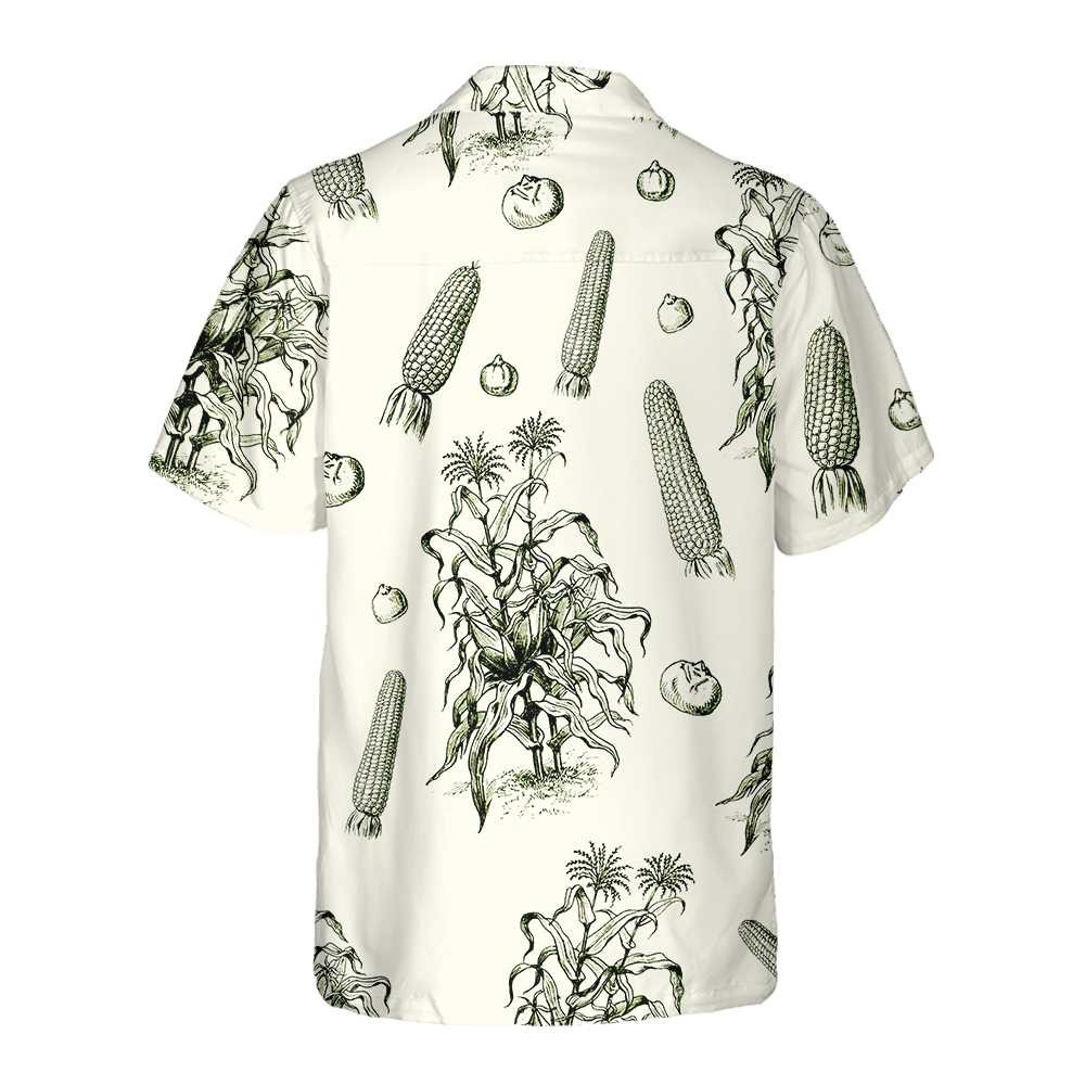 Corn Harvest Corn Hawaiian Shirt, Vintage Corn Shirt Short Sleeve, Best Corn Gift For Men And Women