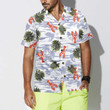 Tropical Pattern And Lobster Hawaiian Shirt, Red Lobster Shirt For Men & Women, Gift For Lobster Lovers