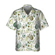 Types Of Avocado Hawaiian Shirt, Funny Avocado Shirt, Short Sleeve Avocado Print Shirt