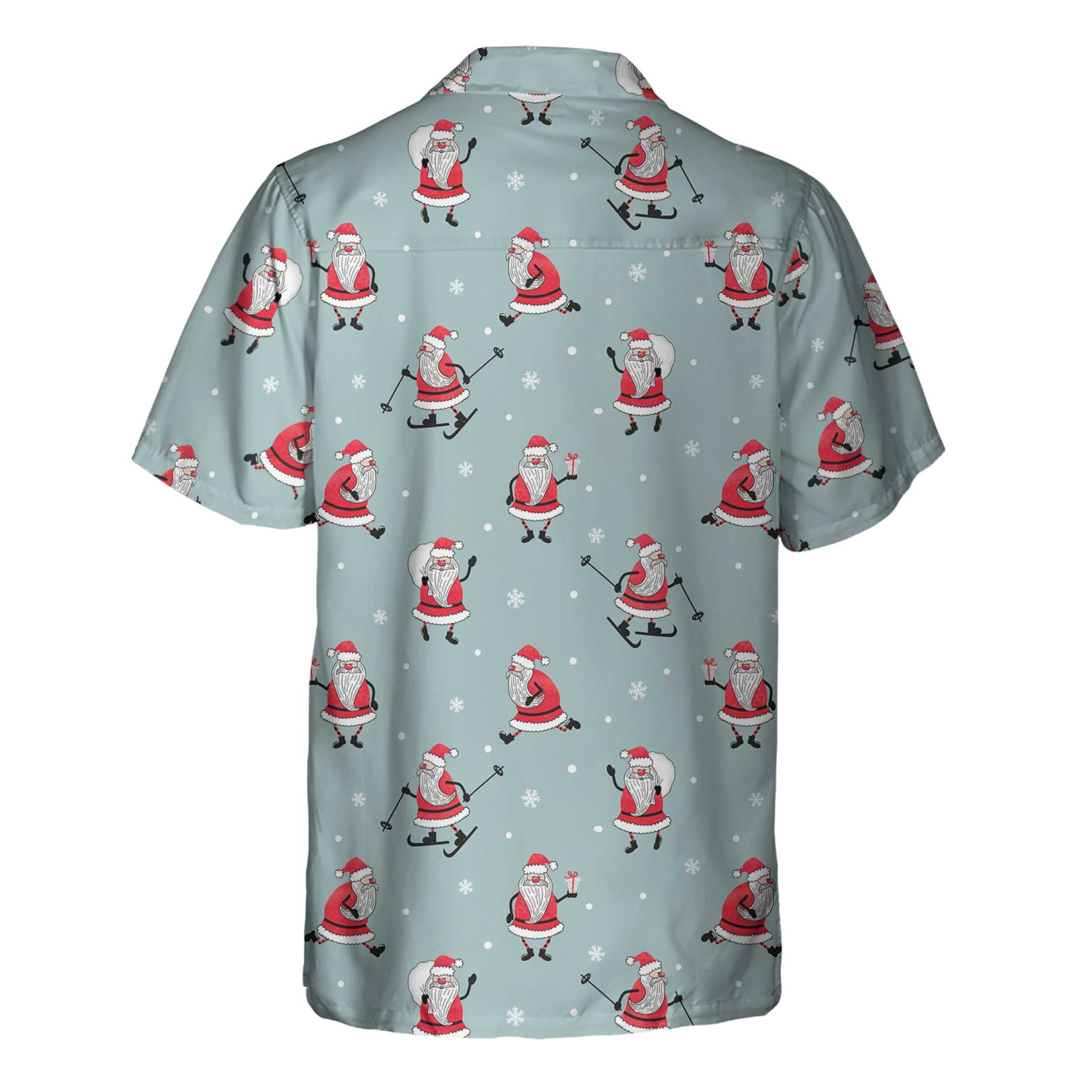 Funny Santa Claus Christmas Shirt For Men, Santa Claus Hawaiian Shirt