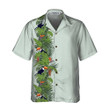 Green Toucan Paradise Hawaiian Shirt, Tropical Toucan Shirt For Men & Women