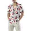 Pug Dog In Santa Hat Hawaiian Shirt, Funny Dog Christmas Shirt, Christmas Gift For Pug Lovers
