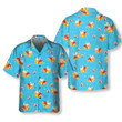 Santa Claus In Swimming Pool Pattern Hawaiian Shirt, Funny Santa Claus Shirt, Gift For Christmas