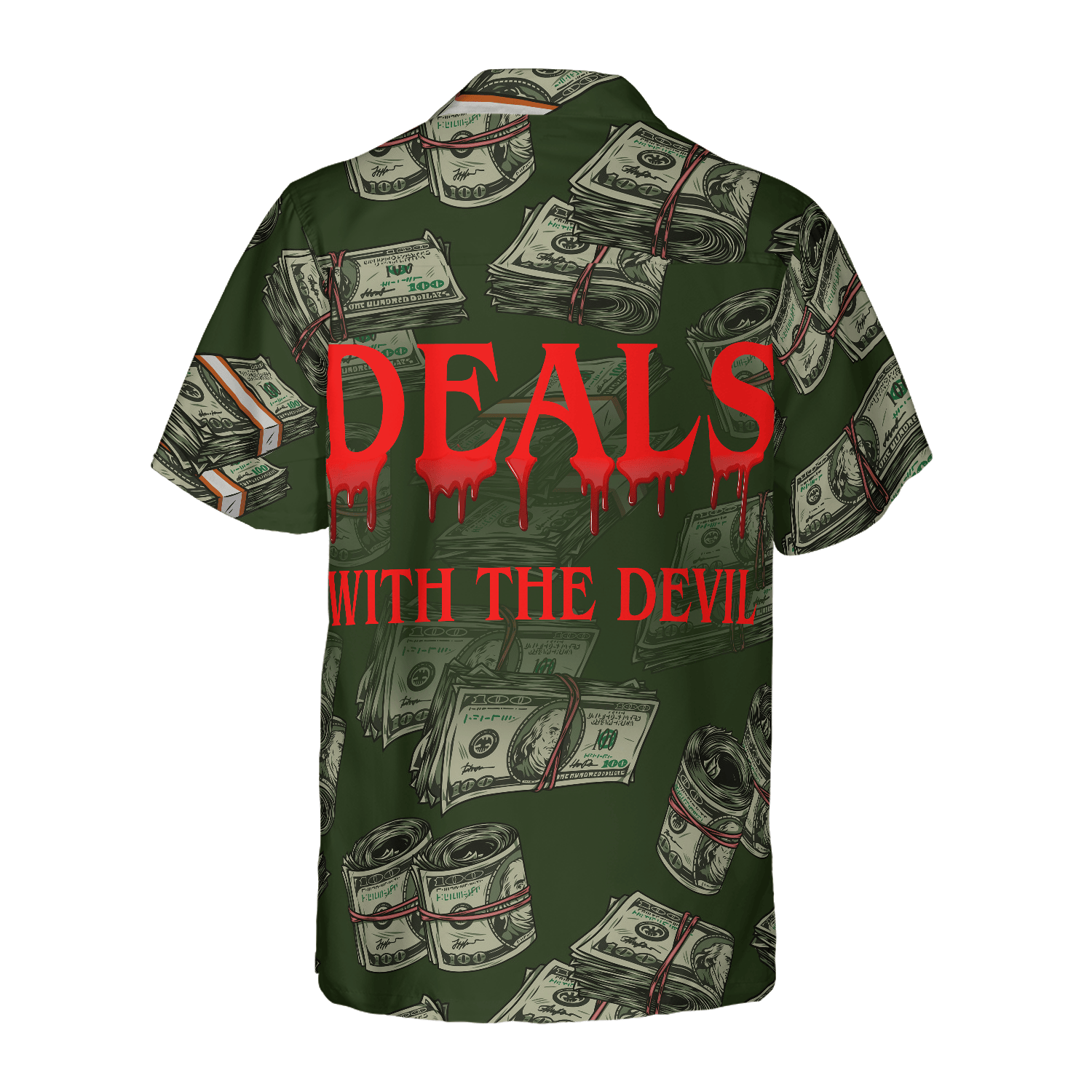 Deals With The Devil Gothic Hawaiian Shirt, Stylish Goth Shirt For Men And Women