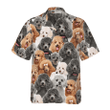 Poodles In Different Colors Poodle Hawaiian Shirt, Best Dog Shirt For Men And Women