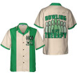 Bowling Is My Therapy Hawaiian Shirt, Green And White Bowling Shirt, Best Gift For Bowling Players