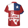 Texas Longhorns Hawaiian Shirt, The Lone Star State Of Texas Flag Shirt, Texas Home Shirt For Men