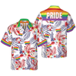Pride LGBT Bluebonnet Hawaiian Shirt