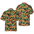 Funky Tropical Pizza Shirt For Men Hawaiian Shirt