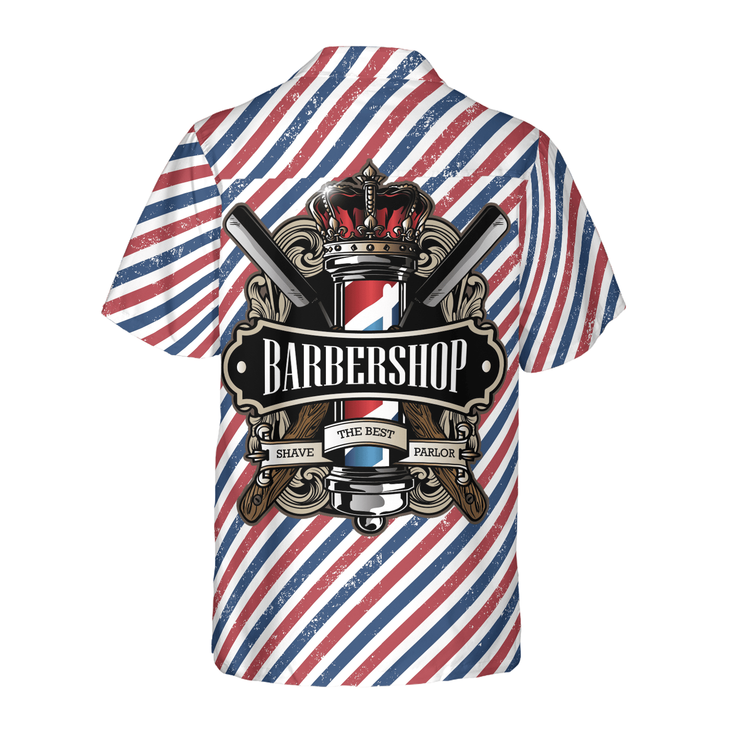 Barbershop Shave & Cut Hawaiian Shirt