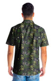 Alien And Spider In Night Tropical Forest Hawaiian Shirt