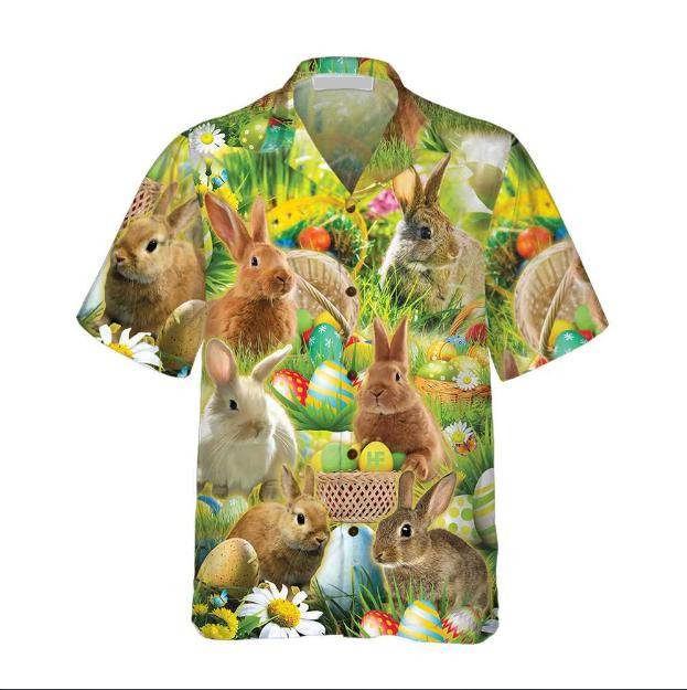 Easter Bunnies Hawaiian Shirt | HW1585