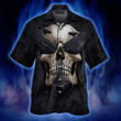 Skull Pattern Hawaiian Shirt | HW1319
