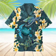 Beautiful Plumeria Turtle Aloha Hawaiian Shirt | HW1281