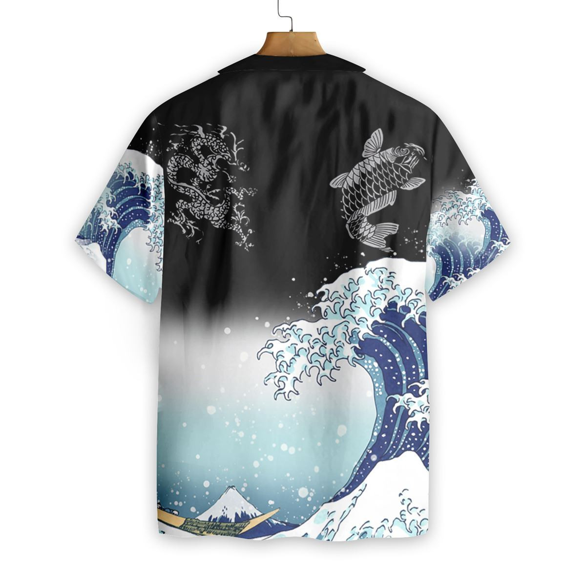 Fish Beach Wave Hawaiian Shirt | HW1441