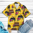 Piano For Vacation Yellow Black Youth Hawaiian Shirt | HW1375