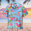 Tropical Workout Yoga Flamingo Aloha Hawaiian Shirt | HW1328
