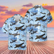 US Air Force Montana Hawaiian Shirt | HW1438