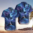 Blue Universe Dragon Aloha Cool Design Aloha Hawaiian Shirt | HW1102