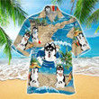 International Dog Day Husky Unisex Hawaiian Shirt | HW1202