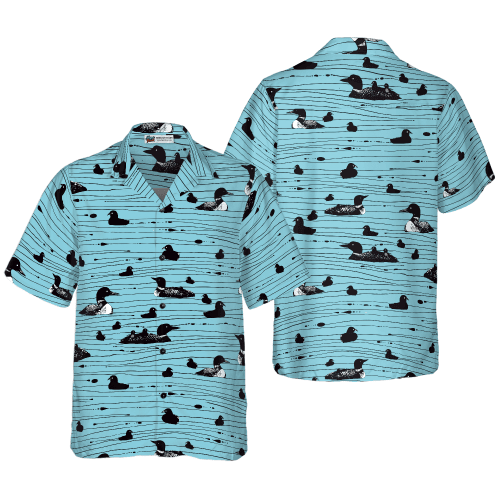 Duck Pattern Hawaiian Shirt -PersonalizedFury