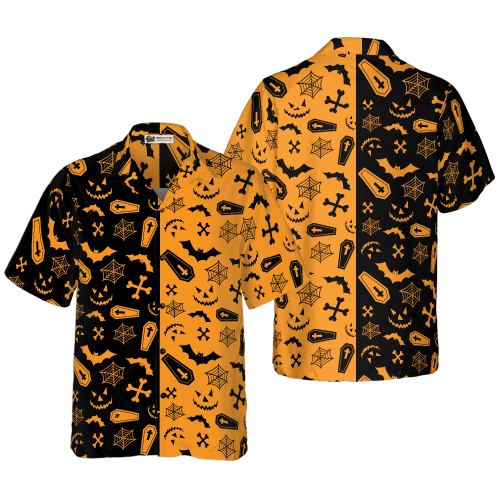 Halloween Party Hawaiian Shirt -PersonalizedFury