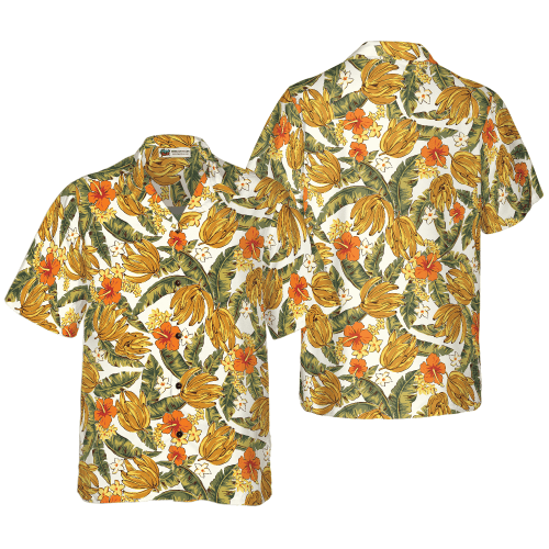 Tropical Banana Plant Hawaiian Shirt -PersonalizedFury
