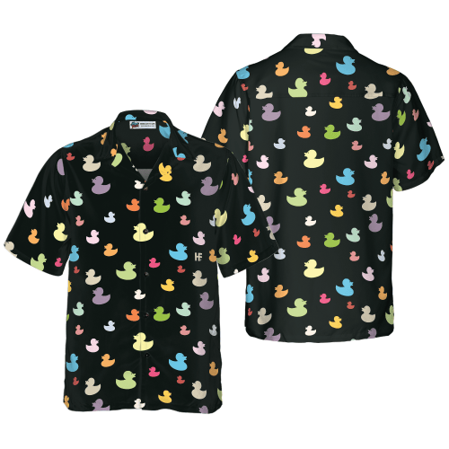 Colorful Ducks Hawaiian Shirt -PersonalizedFury