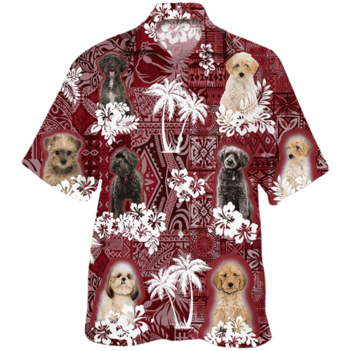 Schnoodle Hawaiian Shirt, Best Gift For Dog Lovers -PersonalizedFury