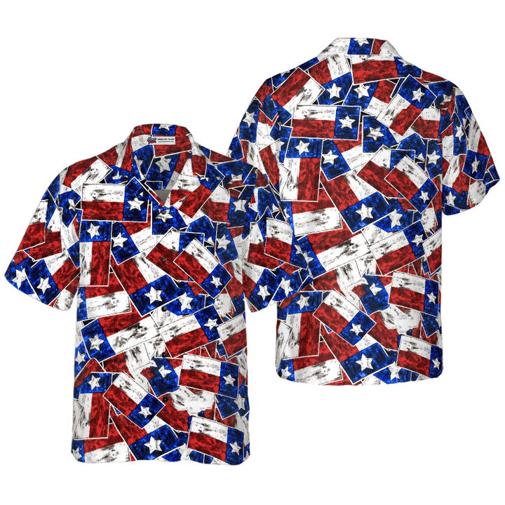 Texas Pattern Hawaiian Shirt 3