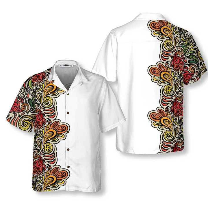 Modern Paisley Seamless Pattern Hawaiian Shirt, Paisley Shirt For Men And Women, Paisley Print Shirt