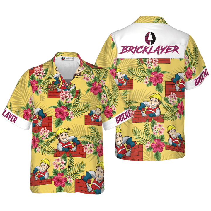 Proud Bricklayer Hawaiian Shirt