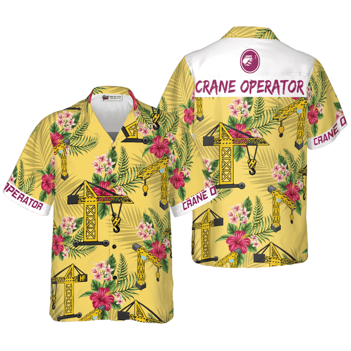 Crane Operator Hawaiian Shirt
