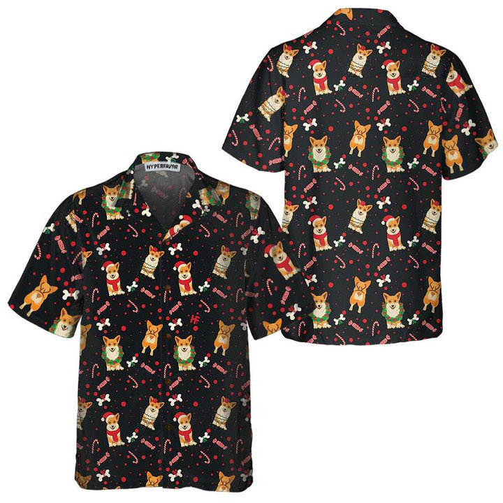 Christmas Corgis Dog Hawaiian Shirt, Funny Dog Christmas Shirt, Best Gift For Christmas