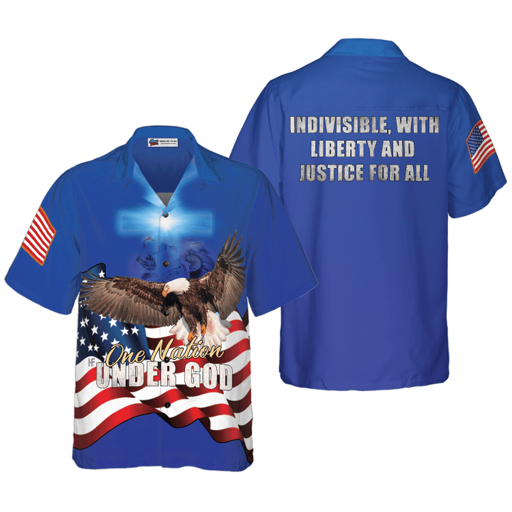 One Nation Under God V2 Hawaiian Shirt