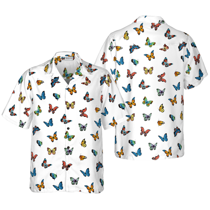 Beautiful Butterflies Hawaiian Shirt