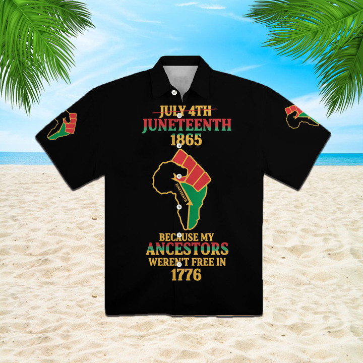 Juneteenth Since 1865 Hawaiian Shirt | HW1304
