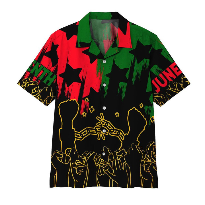 Juneteenth Hawaiian Shirt | HW1290