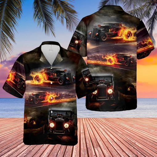 Hot Rod Hawaiian Shirt | HW1395