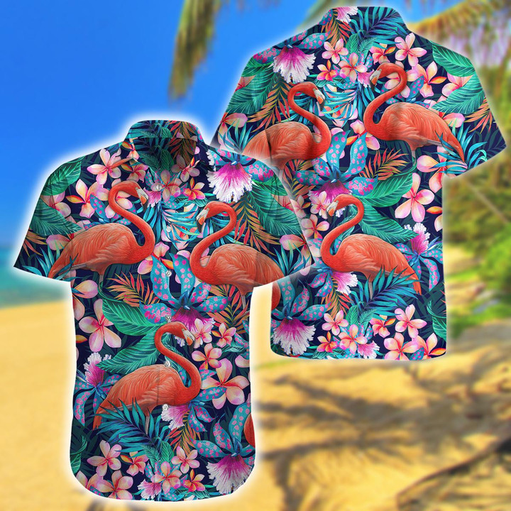 Flamingo Hawaiian Shirt | HW1401