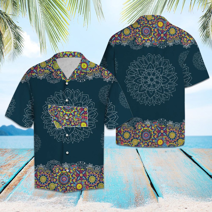 Montana Mandala Hawaiian Shirt | HW1433