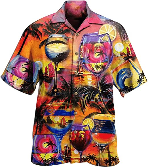 Wine Dining Beach Hawaiian Shirt | HW1258