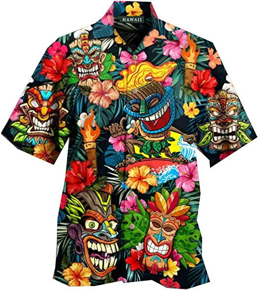 Tropical Tiki Hawaiian Shirt | HW1265