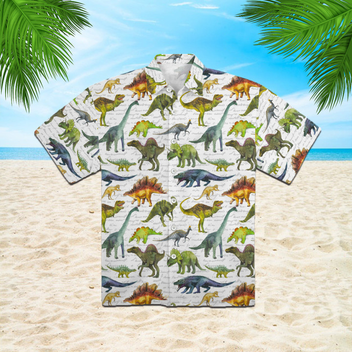 Breeds Of Dinosaurs Hawaiian Shirt | HW1121